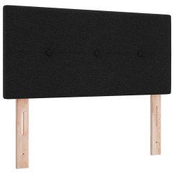 Tête de lit réglable en hauteur Noir 100 cm tissu 614442614442