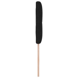 Tête de lit réglable en hauteur Noir 100 cm tissu 614442614442