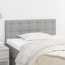 Tête de lit Gris clair 90x5x78/88 cm Tissu 614446614446