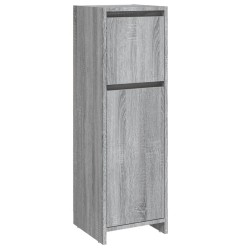 Armoire de bain Sonoma gris 30x30x95 cm Bois d'ingénierie 614454614454