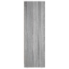 Armoire de bain Sonoma gris 30x30x95 cm Bois d'ingénierie 614454614454