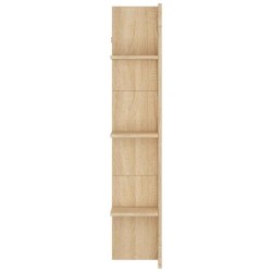 Meuble TV chêne sonoma 152x22x113 cm bois d'ingénierie 614455614455