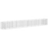 Lit surélevé à gabion Fer galvanisé 400x50x50 cm 614457614457