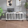 Armoire à disques blanc 100x38x48 cm bois d'ingénierie 614459614459