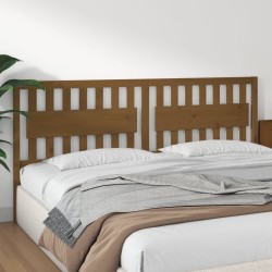 Tête de lit Marron miel 205,5x4x100 cm Bois massif de pin 614462614462