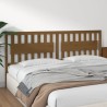 Tête de lit Marron miel 205,5x4x100 cm Bois massif de pin 614462614462
