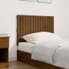 Tête de lit murale Marron miel 95,5x3x60 cm Bois massif de pin 614467614467