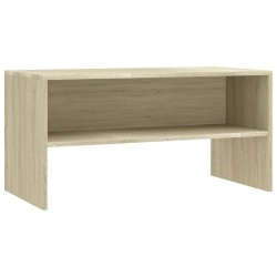 Meuble TV Chêne sonoma 80x40x40 cm Bois d’ingénierie 614469614469