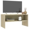 Meuble TV Chêne sonoma 80x40x40 cm Bois d’ingénierie 614469614469
