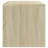 Meuble TV Chêne sonoma 80x40x40 cm Bois d’ingénierie 614469614469