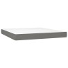 Matelas de lit à ressorts ensachés fermeté moyenne 152x203x20 cm tissu 614473614473