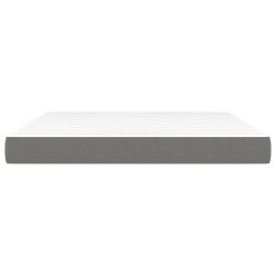 Matelas de lit à ressorts ensachés fermeté moyenne 152x203x20 cm tissu 614473614473
