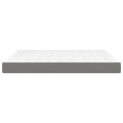 Matelas de lit à ressorts ensachés fermeté moyenne 152x203x20 cm tissu 614473614473