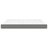 Matelas de lit à ressorts ensachés fermeté moyenne 152x203x20 cm tissu 614473614473