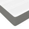 Matelas de lit à ressorts ensachés fermeté moyenne 152x203x20 cm tissu 614473614473