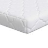 Matelas Blanc 80 x 160 cm Tissu jacquard 614476614476