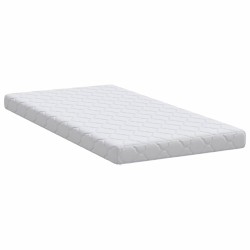 Matelas Blanc 80 x 160 cm Tissu jacquard 614476614476