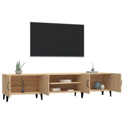 Meuble TV Chêne Sonoma 180x31,5x40 cm Bois d'ingénierie 614477614477