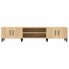 Meuble TV Chêne Sonoma 180x31,5x40 cm Bois d'ingénierie 614477614477