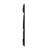 Tête de lit murale Noir 185x3x60 cm Bois massif de pin 614480614480