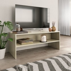 Meuble TV Chêne sonoma 100x40x40 cm Bois d'ingénierie 614482614482