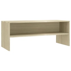 Meuble TV Chêne sonoma 100x40x40 cm Bois d'ingénierie 614482614482