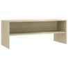 Meuble TV Chêne sonoma 100x40x40 cm Bois d'ingénierie 614482614482