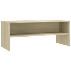 Meuble TV Chêne sonoma 100x40x40 cm Bois d'ingénierie 614482614482
