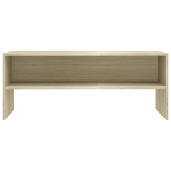 Meuble TV Chêne sonoma 100x40x40 cm Bois d'ingénierie 614482614482