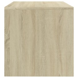 Meuble TV Chêne sonoma 100x40x40 cm Bois d'ingénierie 614482614482