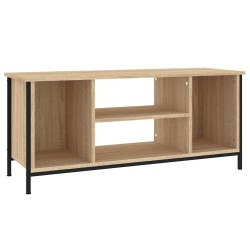 Meuble TV chêne sonoma 102x35x45 cm bois d'ingénierie 614483614483