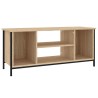 Meuble TV chêne sonoma 102x35x45 cm bois d'ingénierie 614483614483