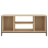 Meuble TV chêne sonoma 102x35x45 cm bois d'ingénierie 614483614483
