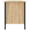Meuble TV chêne sonoma 102x35x45 cm bois d'ingénierie 614483614483