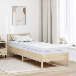 Matelas Moyennement ferme 80 x 200 cm Blanc 614490614490