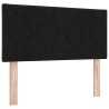Tête de lit Noir 100 cm tissu 614491614491