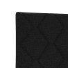 Tête de lit Noir 100 cm tissu 614491614491