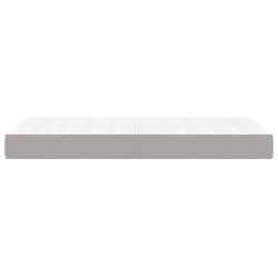 Matelas de lit à ressorts ensachés fermeté moyenne 100x190x20 cm double tissu 614493614493