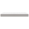 Matelas de lit à ressorts ensachés fermeté moyenne 100x190x20 cm double tissu 614493614493