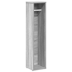 Meuble de salle de bain avec porte-rouleau Gris Sonoma 20,5 x 20 x 90 cm 614501614501