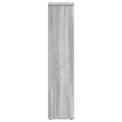 Meuble de salle de bain avec porte-rouleau Gris Sonoma 20,5 x 20 x 90 cm 614501614501