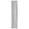 Meuble de salle de bain avec porte-rouleau Gris Sonoma 20,5 x 20 x 90 cm 614501614501