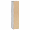 Meuble de salle de bain avec porte-rouleau Gris Sonoma 20,5 x 20 x 90 cm 614501614501