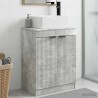 Meuble de salle de bain avec évier Gris béton 54 x 35 x 83 cm 614502614502