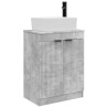 Meuble de salle de bain avec évier Gris béton 54 x 35 x 83 cm 614502614502