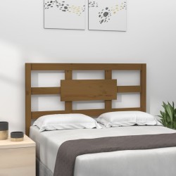 Tête de lit Marron miel 80,5x4x100 cm Bois massif de pin 614504614504