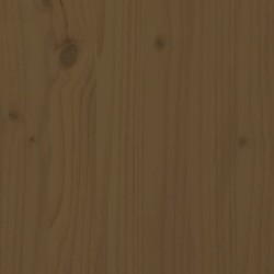 Tête de lit Marron miel 80,5x4x100 cm Bois massif de pin 614504614504