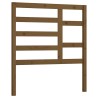 Tête de lit Marron miel 81x4x104 cm Bois massif de pin 614509614509