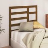 Tête de lit Marron miel 81x4x104 cm Bois massif de pin 614509614509
