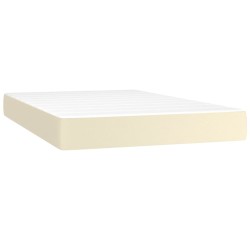 Matelas de lit à ressorts ensachés fermeté moyenne Crème 120x200x20 cm 614511614511